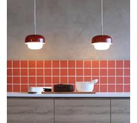Lámpara Colgante Haipot Ø23 en Color Rojo Tierra Polvorienta/rojo Oscuro
