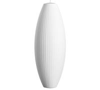 Lámpara colgante HAY Nelson Cigar Bubble XL, Ø 47,5 cm, blanca True