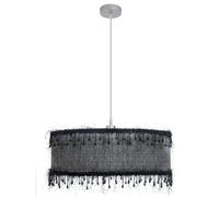 Lampara colgante hilos 1xe27 negro 50 d de fabrilamp.