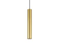 Lámpara colgante Ideal Lux Look, color latón, Ø 6 cm, metal