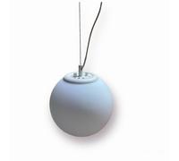 Ideallux Lámpara colgante Ideal Lux Mapa, Ø 20 cm, cristal opalino, esfera