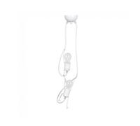 Lámpara colgante infantil mime blanco 2 luces marca wonderlamp
