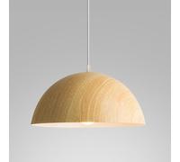 Lámpara Colgante Japonesa de Aluminio, Lámpara Colgante de un Solo Cabezal, Lámpara Colgante de Imitación de Vetas de Madera, Ideal para Restaurantes, Estudios, Salones de Té Y Como Elemento de Ilumin