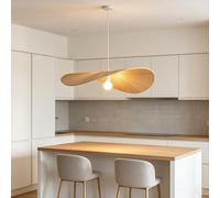 Lámpara Colgante Japonesa Estilo Wabi-sabi Con Casquillo E27 Para Salón