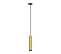 Sollux Lagos Lámpara de techo moderna y delgada, color dorado pulido, 1x GU10