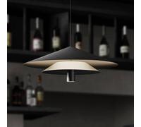 Lámpara colgante LED ASSO de Karman, negro, metal, Ø 42 cm