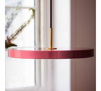 Lámpara colgante LED Asteria Medium de UMAGE, color rosado/latón, Ø 43 cm EC:EPREL:887500