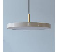 Lámpara colgante LED Asteria Mini de UMAGE, blanco perla/latón, Ø 31 cm EC:EPREL:887530