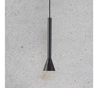 Lámpara colgante LED Diesis de IDEAL LUX, negra, Ø 6 cm, metal
