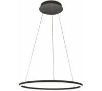 Lámpara colgante LED GIOTTO 60W negra 3508-42-101 Fabas Luce