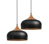 Lámpara colgante LED - Lámpara de techo moderna alimentada por pilas, control remoto, metal, regulable, recargable, fácil instalación, solución de iluminación inalámbrica