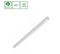 Lámpara Colgante LED LINEAL ALLDAY 40W 120CM CCT 230V IP20 Blanca