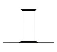 Lámpara Colgante LED Lineal Moderna, lámpara Colgante contemporánea para Mesa de Billar con Luces de suspensión Ajustables, para Oficina, Comedor, Isla de Cocina, Sala de Billar,120cm