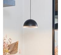 Lámpara colgante LED LOOM DESIGN Curve negro aluminio Ø 14 cm EC:EPREL:2106901