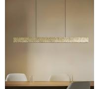 Lucande Bombillas LED lámpara colgante en oro, luminaria suspendida