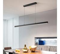 Lámpara Colgante Led Moderna, Lámpara De Techo De Línea Minimalista Con Control Remoto Regulable 3 Temperaturas De Color, Lámpara De Araña Para Sala De Estar, Cocina, Comedor 36w