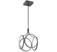 Quintiesse Ciri lámpara colgante 1x45 W negro QN-CIRI-P-MBK