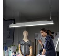 Lámpara colgante LED OSRAM Office line Cuboid blanca 4000 K atenuable