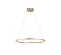 Lámpara Colgante LED Para Mesa De Comedor Dimmable En Latón Ø80 Cm 3000 K