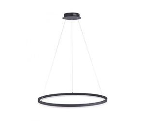 Lámpara Colgante LED Para Mesa De Comedor Regulable Gris Oscuro Ø60 cm 52 W