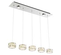 Lámpara colgante LED redonda Amur (Blanco neutro)