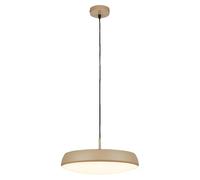 Briloner - Lampara techo colgante LED con luz blanco cálido, 14,5W, 1800lm, lamparas colgantes de techo, isla cocina, comedor, salón, 35 x 120 cm, Antracita macchiato