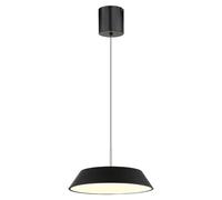 Lámpara colgante LED redonda Silena (24 W, Ø x Al: 400 cm x 1.800 mm, Blanco cálido)