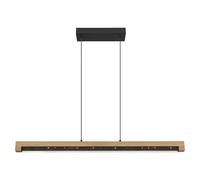 Globo Lighting Starla lámpara colgante 1x24 W negro-madera 67849H