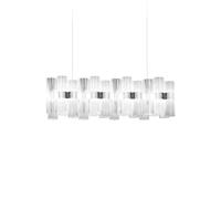 Lámpara colgante LED Slamp La Lollo, blanca, 100 cm