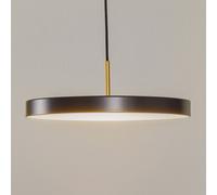 Lámpara colgante LED UMAGE Asteria Medium antracita/latón Ø 43 cm EC:EPREL:887368
