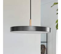 Lámpara colgante LED UMAGE Asteria Mini, antracita/latón Ø 31 cm EC:EPREL:887630