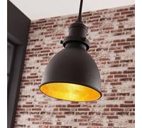 Lindby Lámpara colgante Jasminka (Moderno) en Negro hecho de Metal e.o. para Cocina (1 llama, E27) lámpara techo