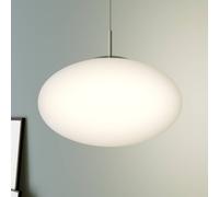 Lámpara colgante Lindby Sonika, Ø 40 cm, color níquel, cristal, E27