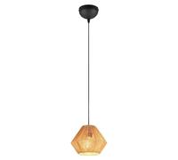 Lámpara colgante Lucille (28 W, L x An x Al: 20 x 20 x 150 cm, Marrón, E27)