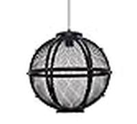 Lampara colgante lumiere negro 1xe27 regx42x42 de fabrilamp.