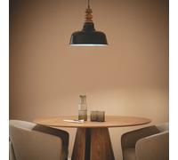 Lámpara Colgante Madera y Metal Yash Bela