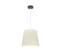 Lampara colgante maldivas 1xe27 marron/beis reg.35d de fabrilamp.