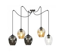 Lámpara colgante maranto mix 5 luces marca wonderlamp