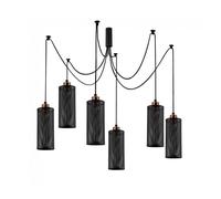 Lámpara colgante marismo 6 luces marca wonderlamp 114 cm