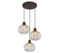 Lámpara colgante Mateo (Ø x Al: 500 x 1.200 mm, E27, 40 W, Óxido)