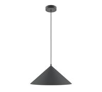 Lámpara Colgante Metal Negro Ø 35CM Variable Asamblea E27 Pendelleuchte Comedor