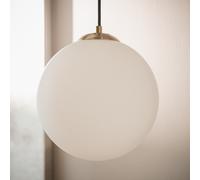 LEDKIA LIGHTING Lámpara Colgante Metal y Cristal Moonlight Brass Dorado E27