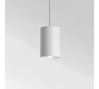 Lámpara Colgante Moderna Blanca cilíndrica de Aluminio para Interiores, Ideal para cocinas, comedores, dormitorios y oficinas.