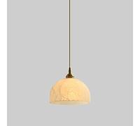 Lámpara Colgante Moderna de mármol y Cobre E27 de 1 lámpara, Estilo Minimalista Moderno, de Lujo, MI-NI, para Isla, mesita de Noche, decoración, lámpara Colgante de Techo, iluminación Interior, a