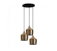 Lámpara colgante momo 22 vintage 3 luces marca wonderlamp 124 cm