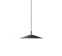 Lámpara colgante negra moderna, lámpara colgante con luz LED de 28 W, lámpara de techo con pantalla de metal tipo cúpula para pasillo tipo loft vintage, regulable 3000 K/4000 K/6000 K Made in China