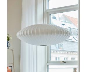 Lámpara colgante Nelson Saucer Bubble de HAY L Ø 89 cm