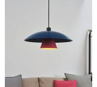 Lámpara colgante OSRAM Decor Flying Mushroom azul/rosa, acero, E27