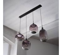 Luz Colgante Acero Oscuro OSRAM E27 Para Mesa, 95 cm, 2200 mm