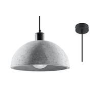 Sollux Lighting Pablito lámpara colgante 1x60 W negro-gris/gris ceniza SL.0847